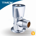 middle east bathroom toilet chromed plated polishing lead free NSF brass stem angle valve in oujia valve TMOK china three way